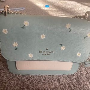 Kate Spade Purse Remi Daisy Embroidered Chain Crossbody Bag
